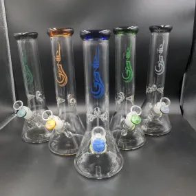 12 Genie Classic Beaker Glass Water Bong