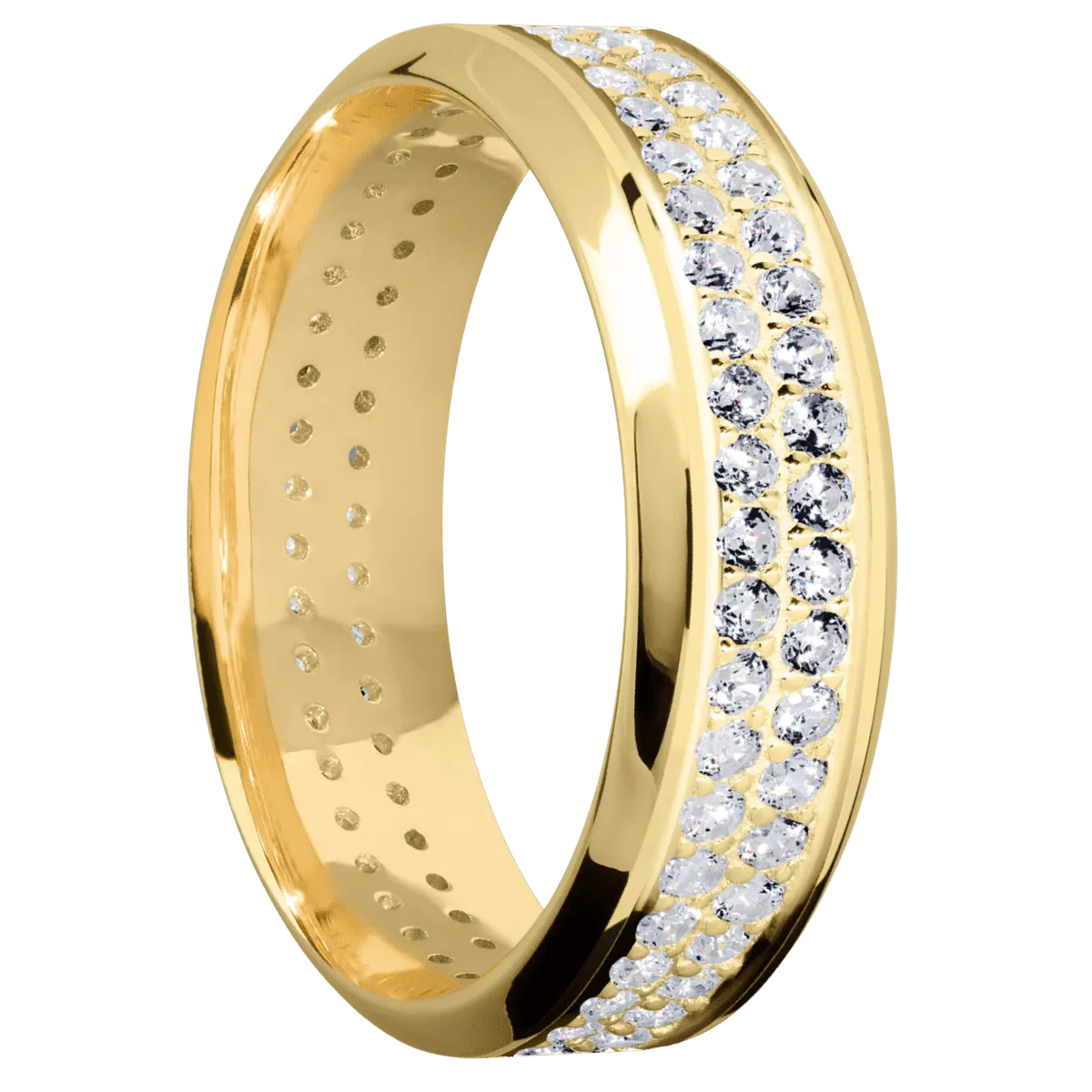 14K Yellow Gold with Polish , Polish Finish