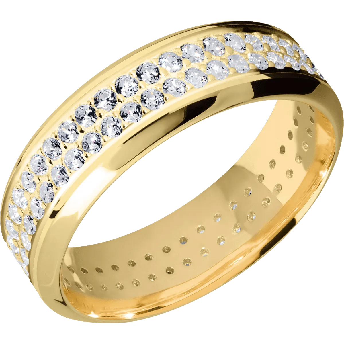 14K Yellow Gold with Polish , Polish Finish