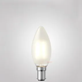 4W Candle LED Bulb B15 Frost in Natural White