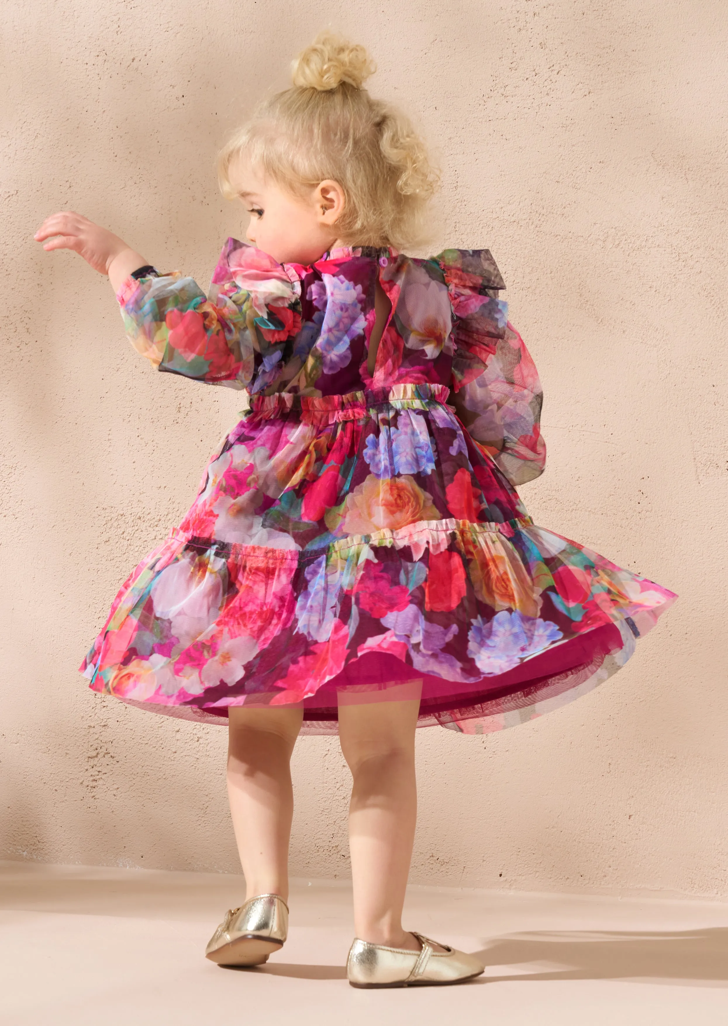 Alessia Multi Floral Print Dress