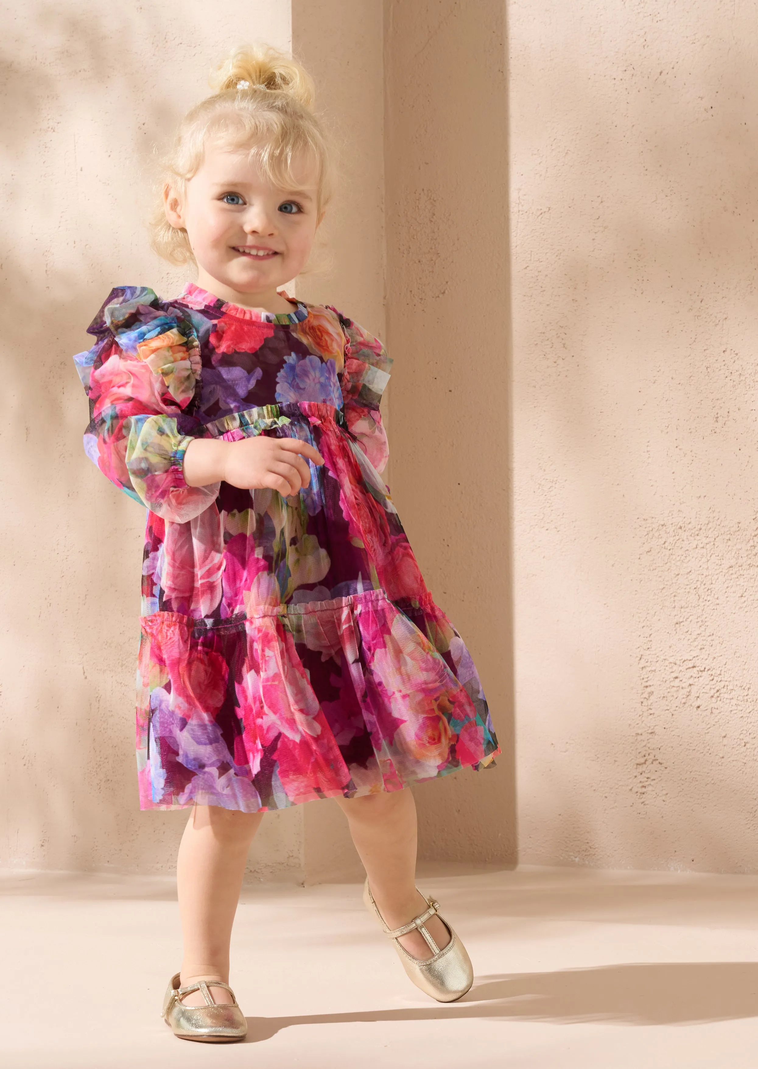 Alessia Multi Floral Print Dress