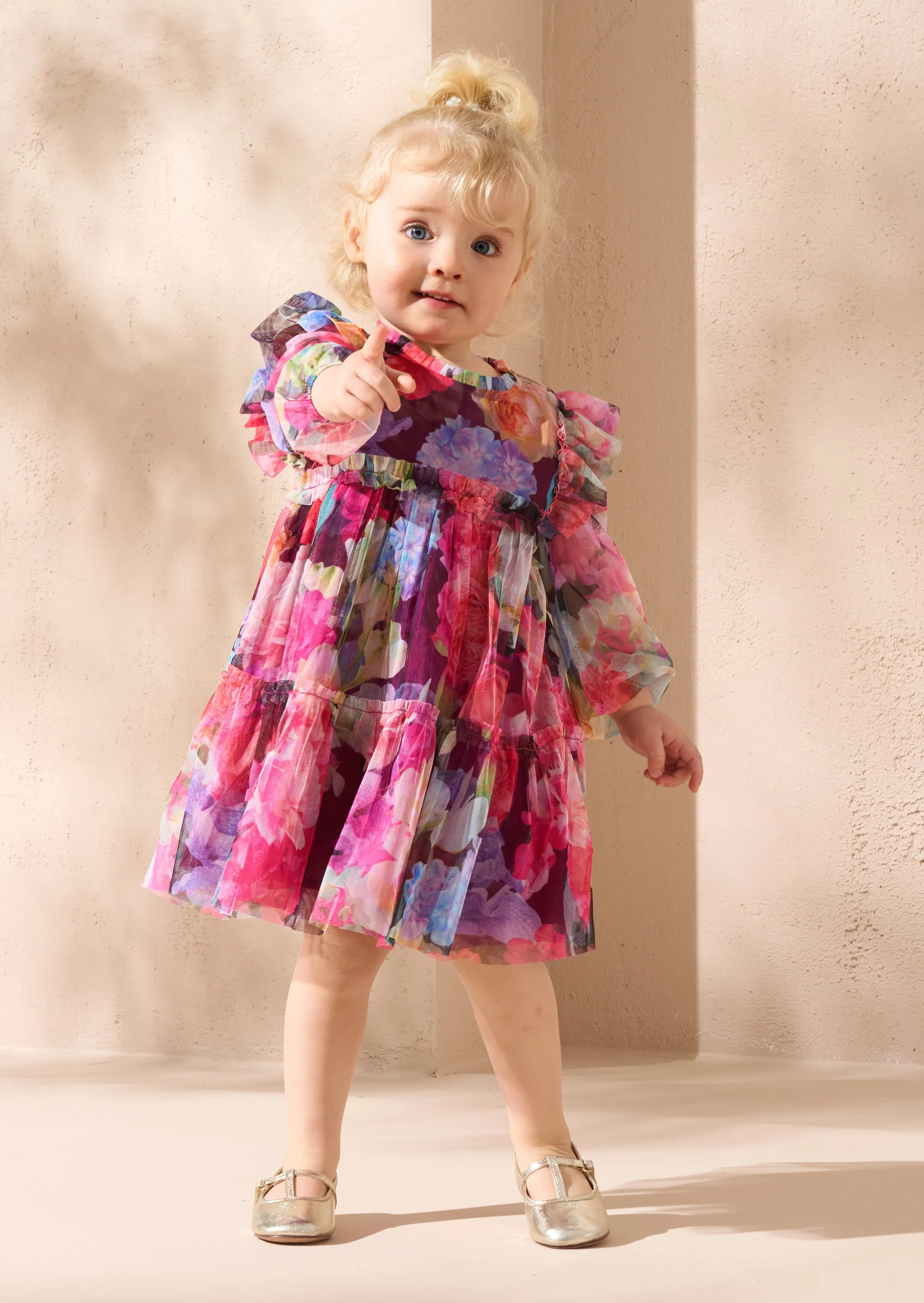 Alessia Multi Floral Print Dress