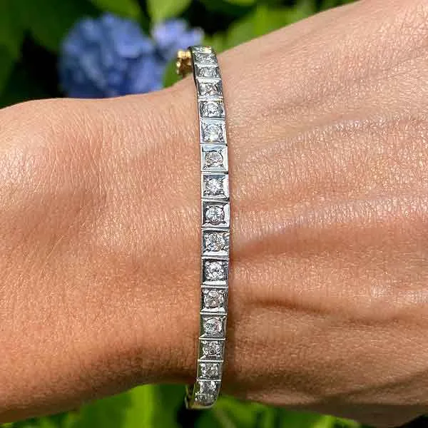 Antique Diamond Bracelet