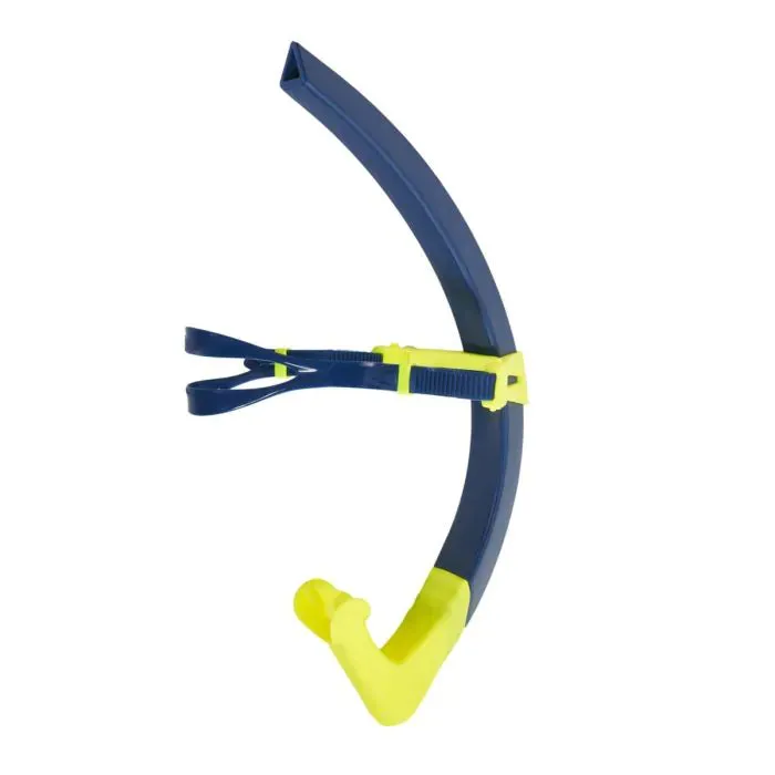 Aqua Sphere Focus Snorkel.A - Navy/BrightYellow -Regular