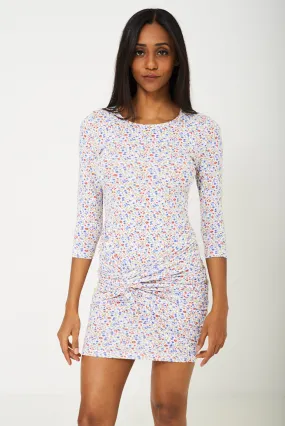 BIK BOK Front Wrap Floral Dress