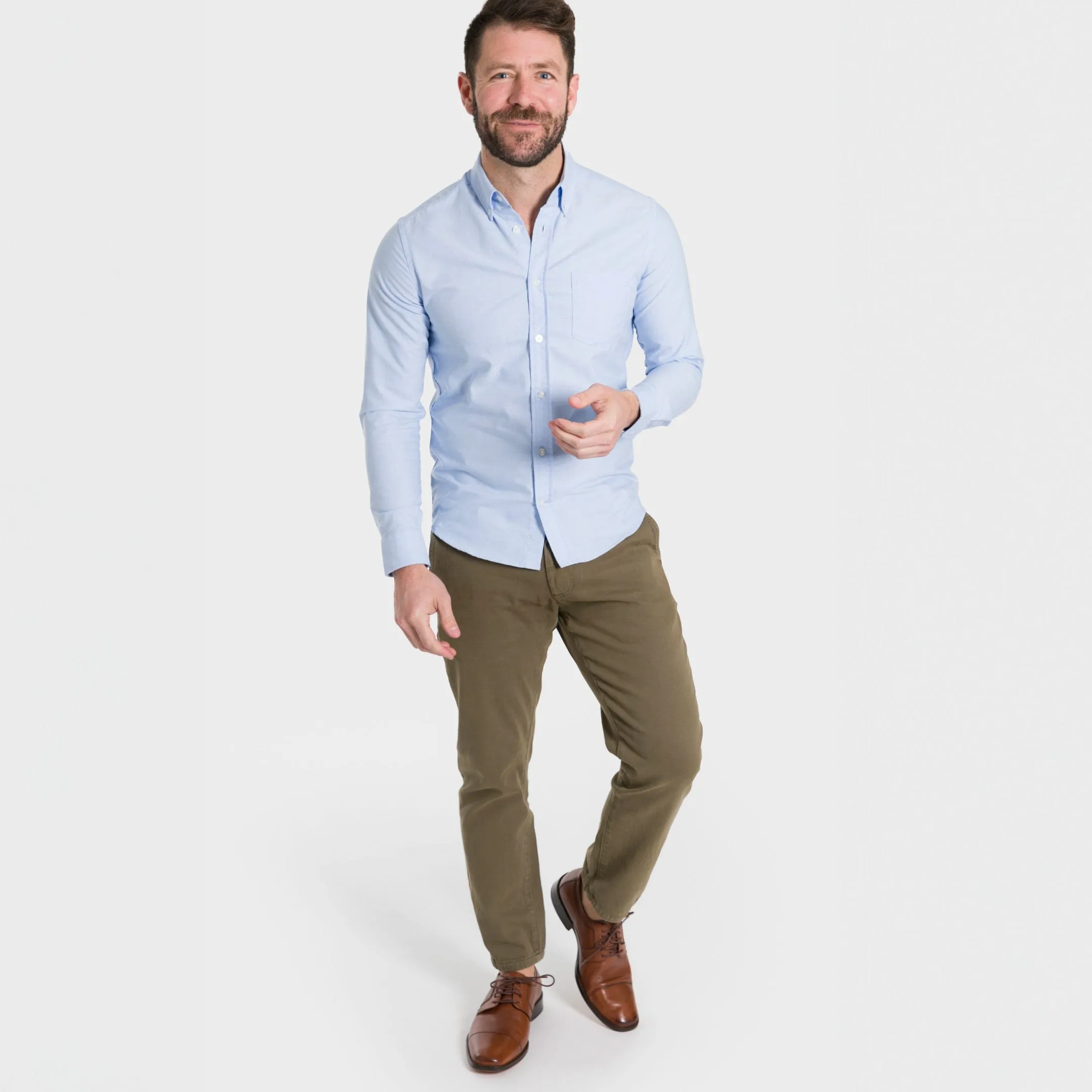 Birch Washed Stretch Chino