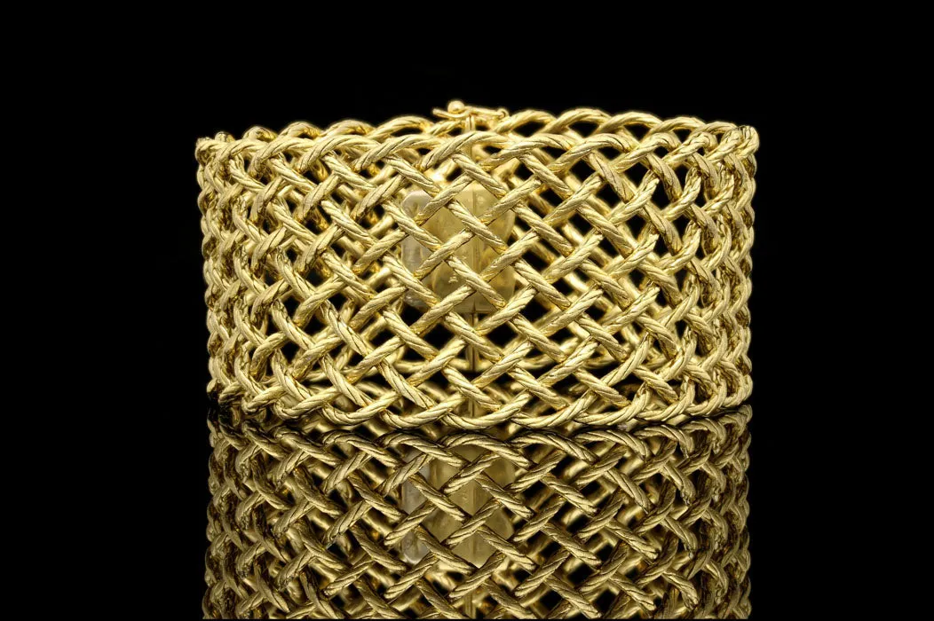 Buccellati - Crepe de Chine - Bracelet, 18k Yellow Gold