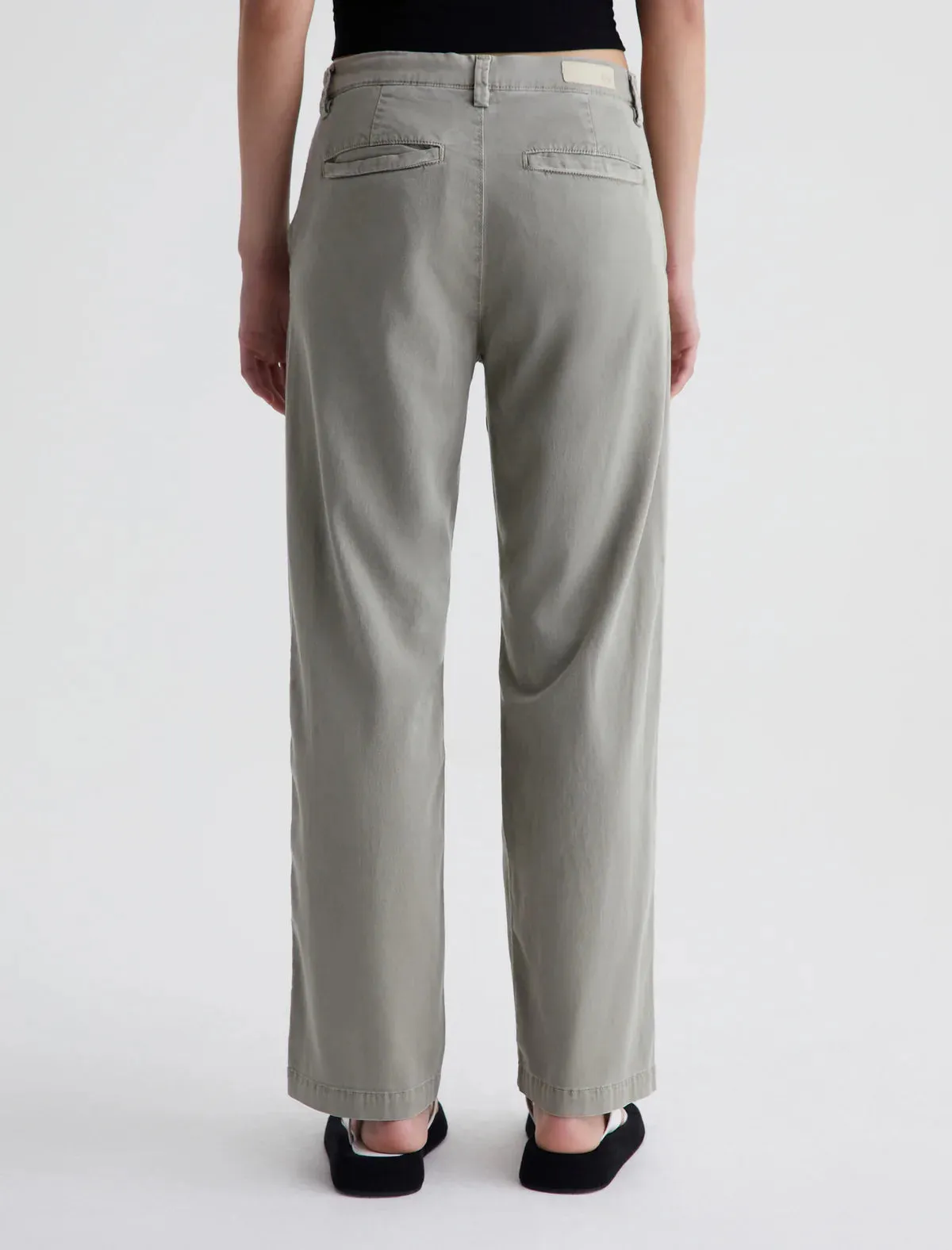 CADEN STRAIGHT TROUSER (SULFUR DRIED PARSLEY) - A.G. DENIM