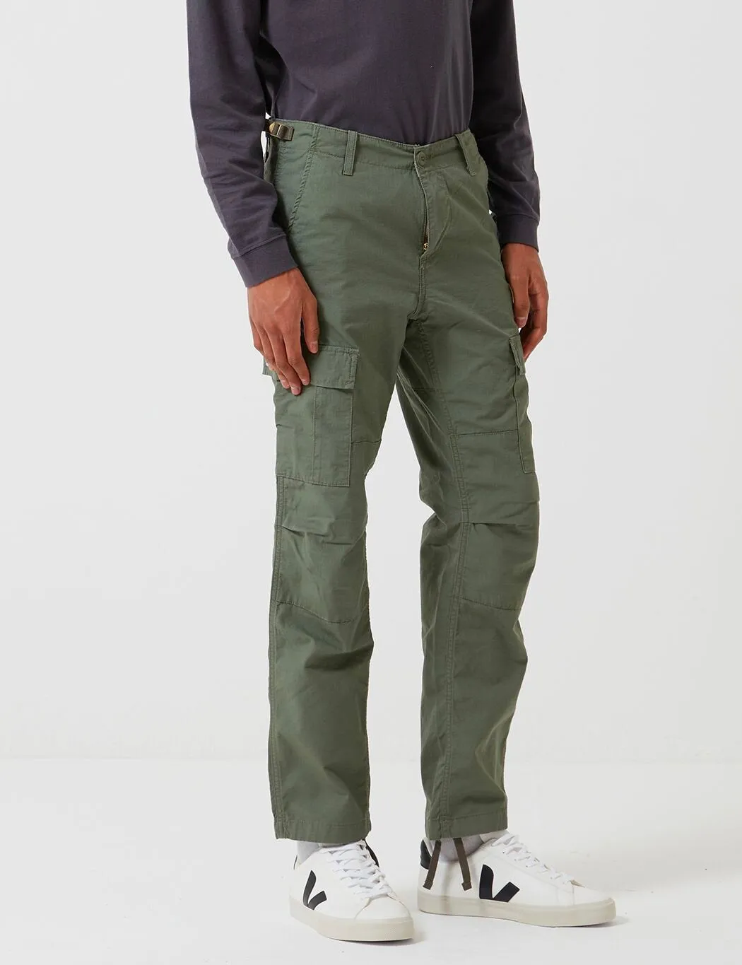 Carhartt-WIP Aviation Cargo Pant (Ripstop) - Dollar Green Rinsed