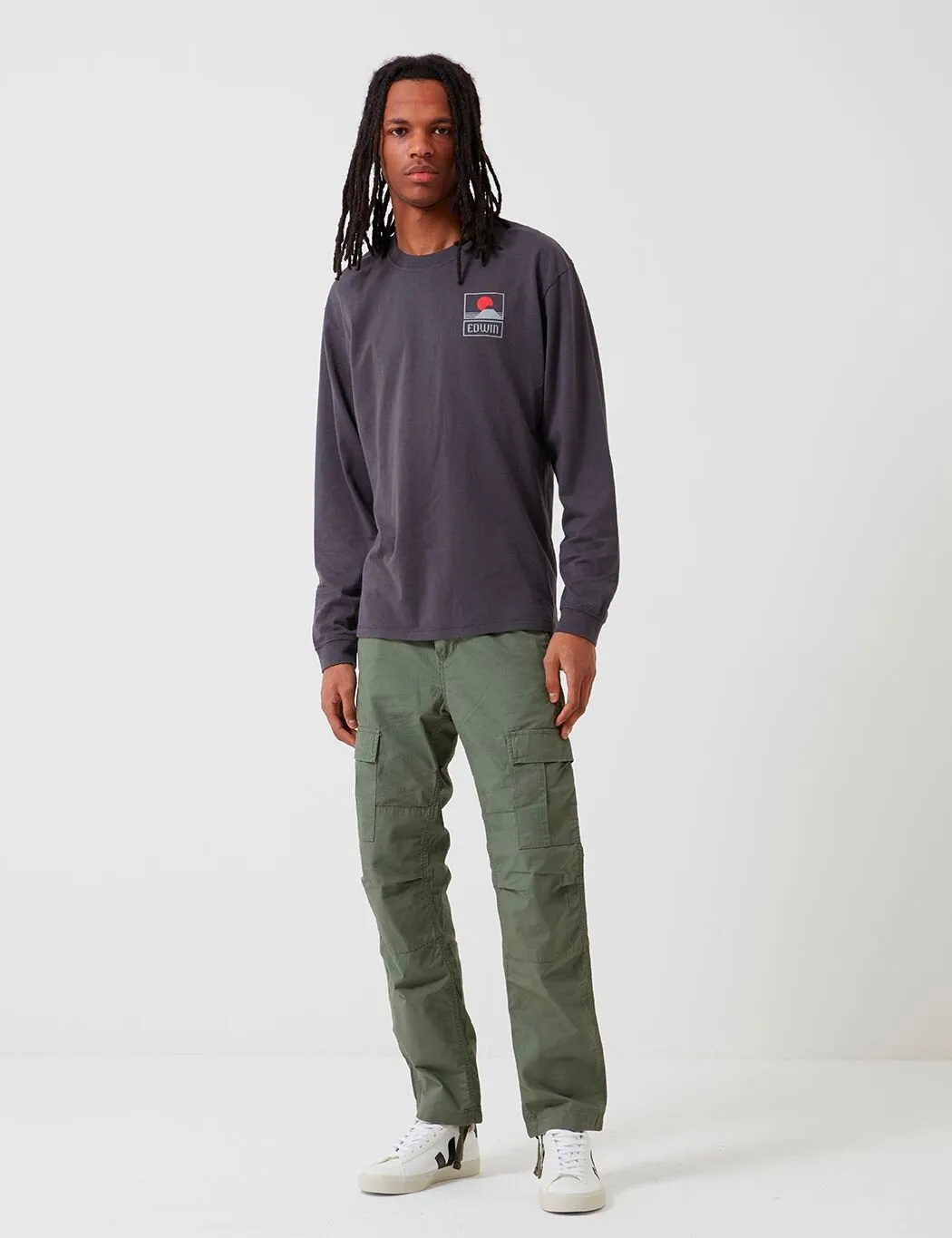 Carhartt-WIP Aviation Cargo Pant (Ripstop) - Dollar Green Rinsed