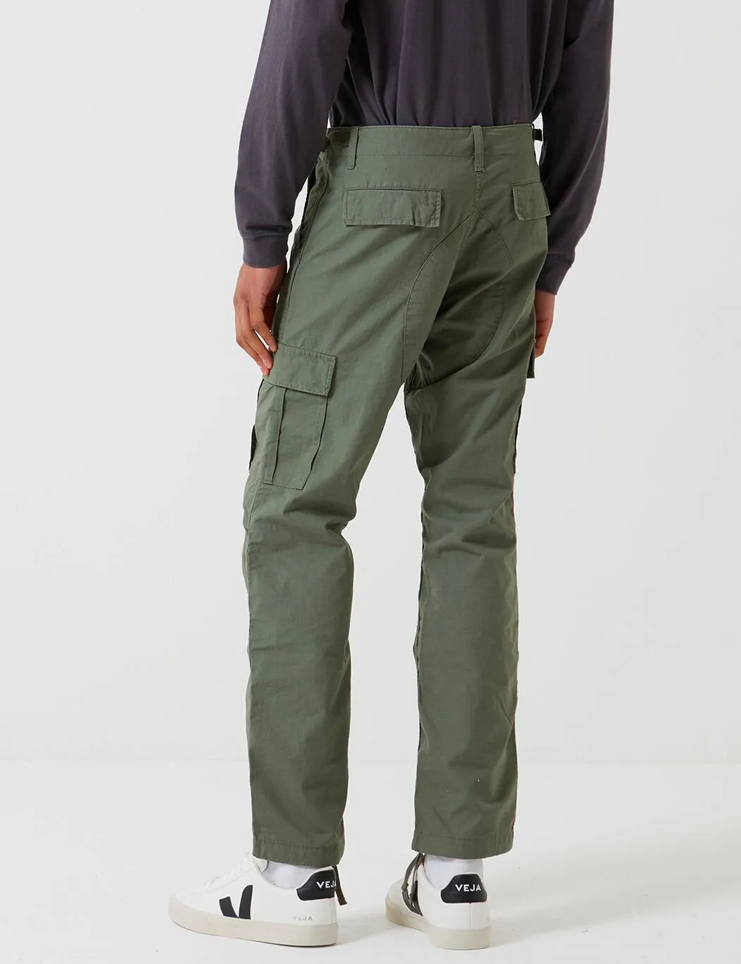 Carhartt-WIP Aviation Cargo Pant (Ripstop) - Dollar Green Rinsed