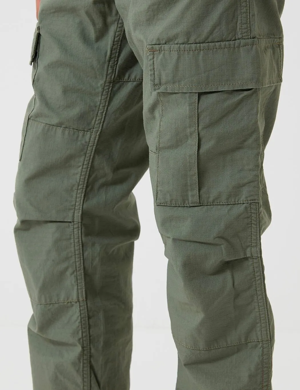 Carhartt-WIP Aviation Cargo Pant (Ripstop) - Dollar Green Rinsed