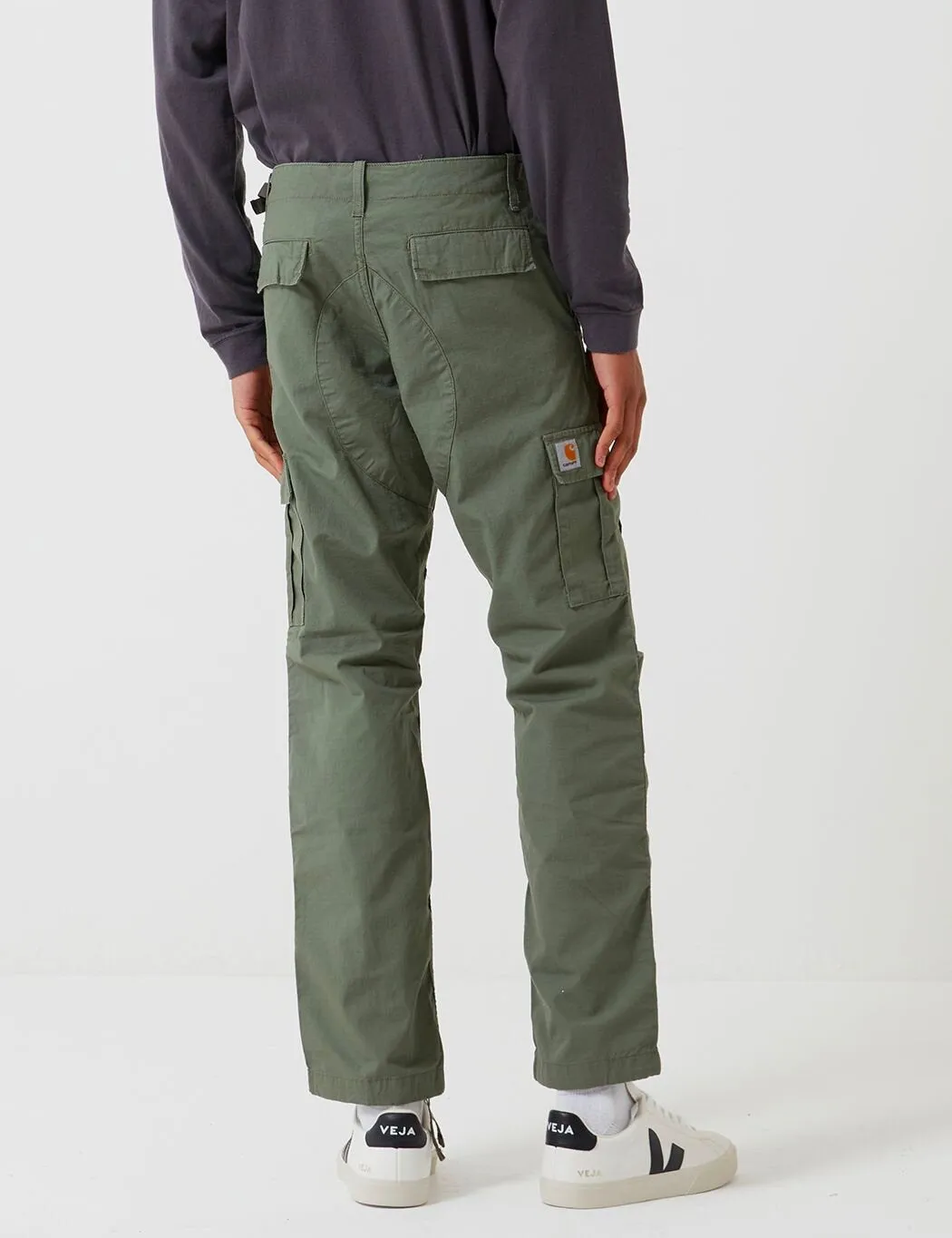 Carhartt-WIP Aviation Cargo Pant (Ripstop) - Dollar Green Rinsed