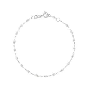 Classic Gigi Opal bracelet, White Gold, 7.5"