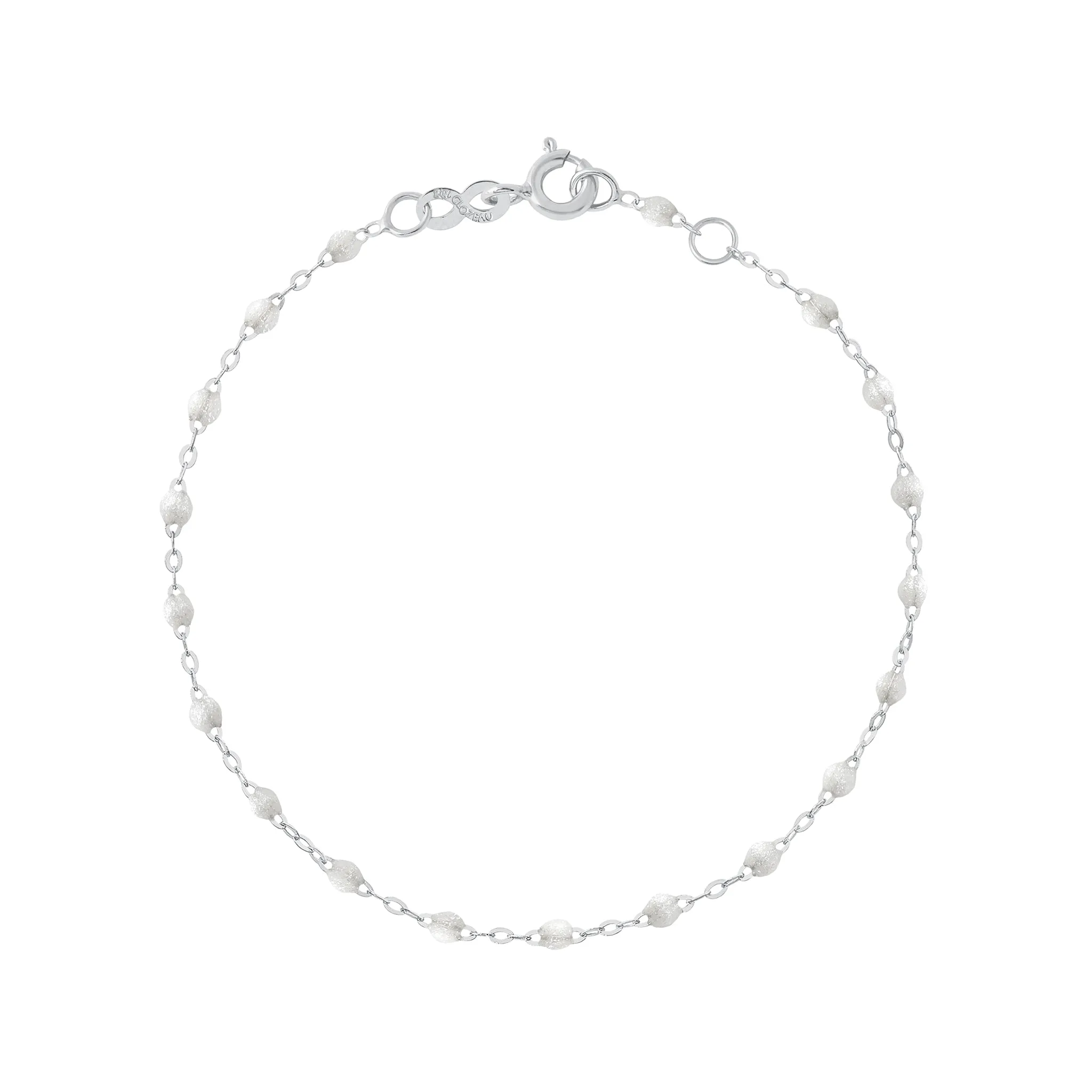 Classic Gigi Opal bracelet, White Gold, 7.5"