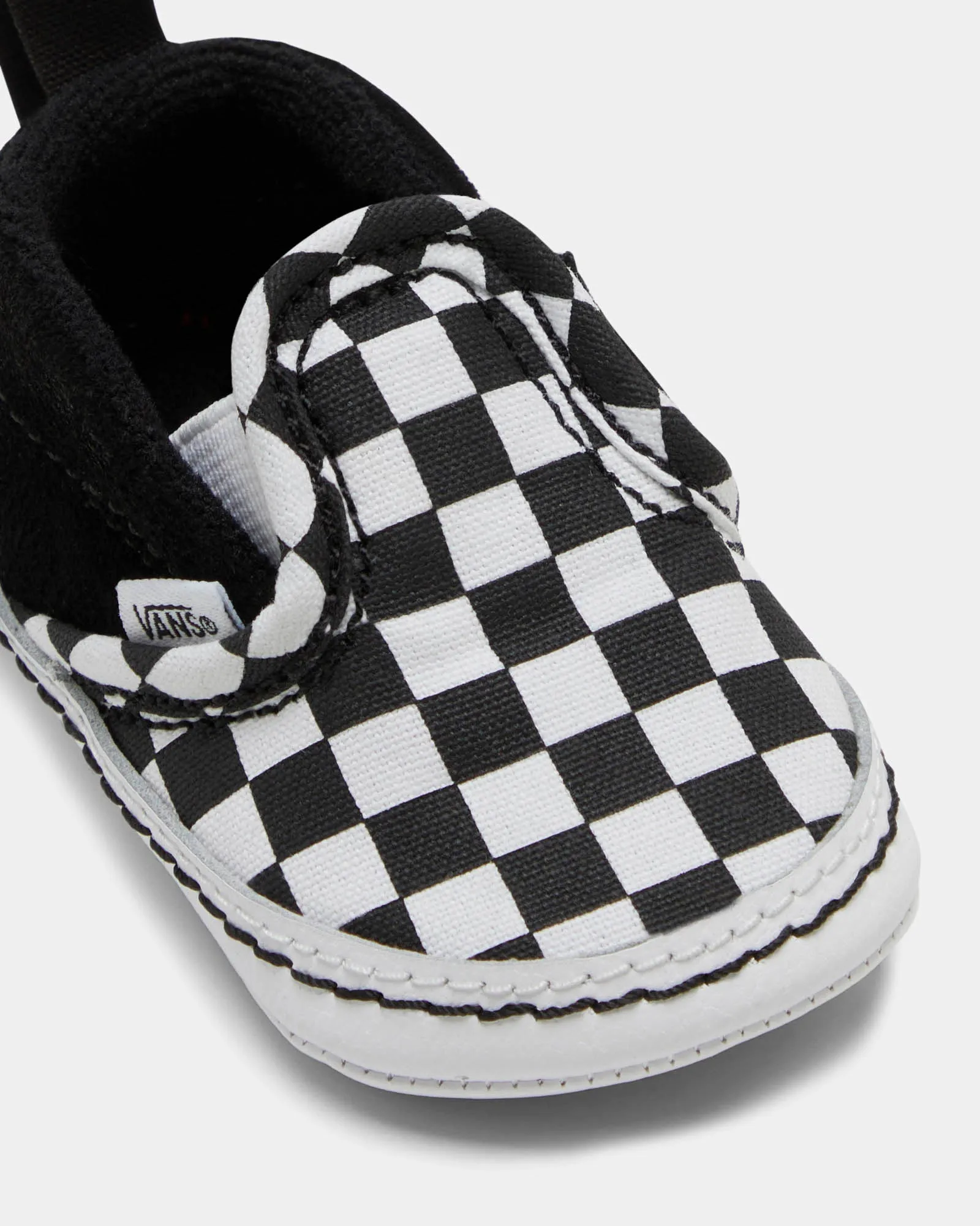 Classic Slip On V Crib Black/White