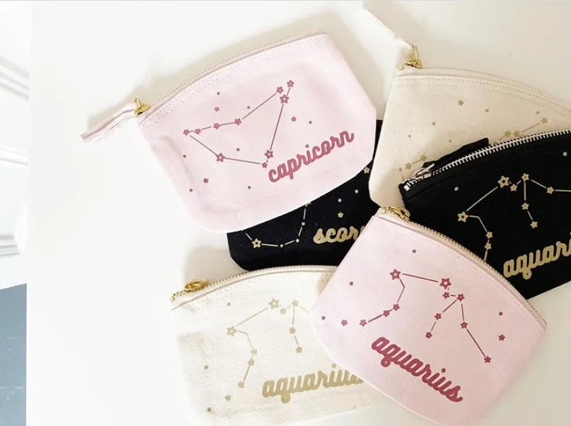 Constellation - Starsign - Zip Purse