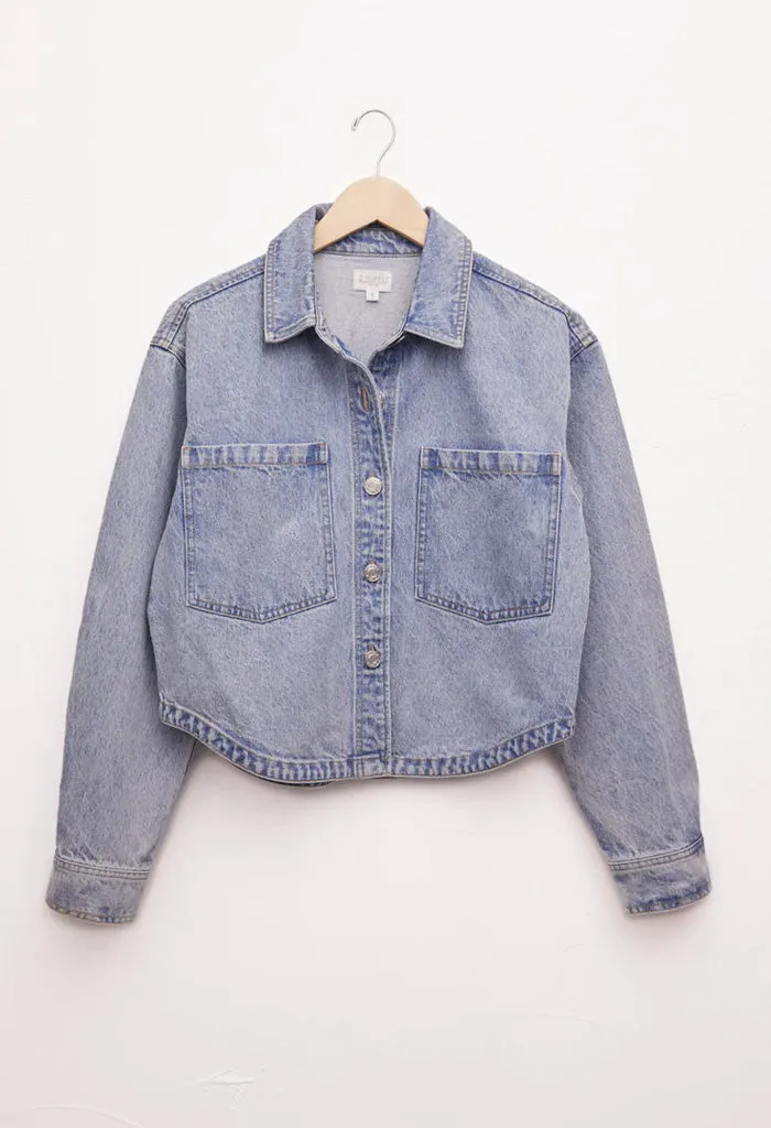 Cropped Denim Jacket