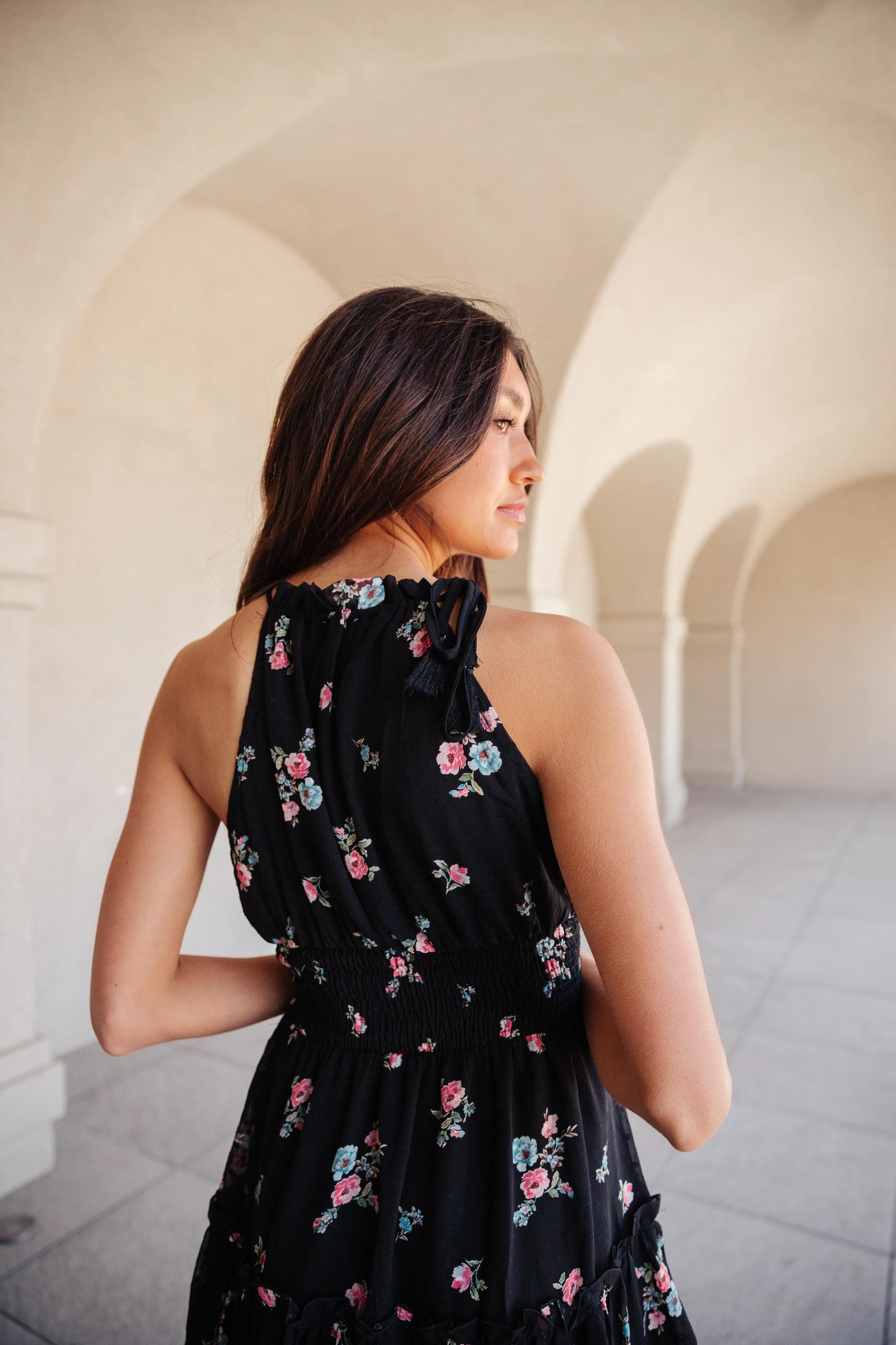 Ditzy Floral Mini Dress