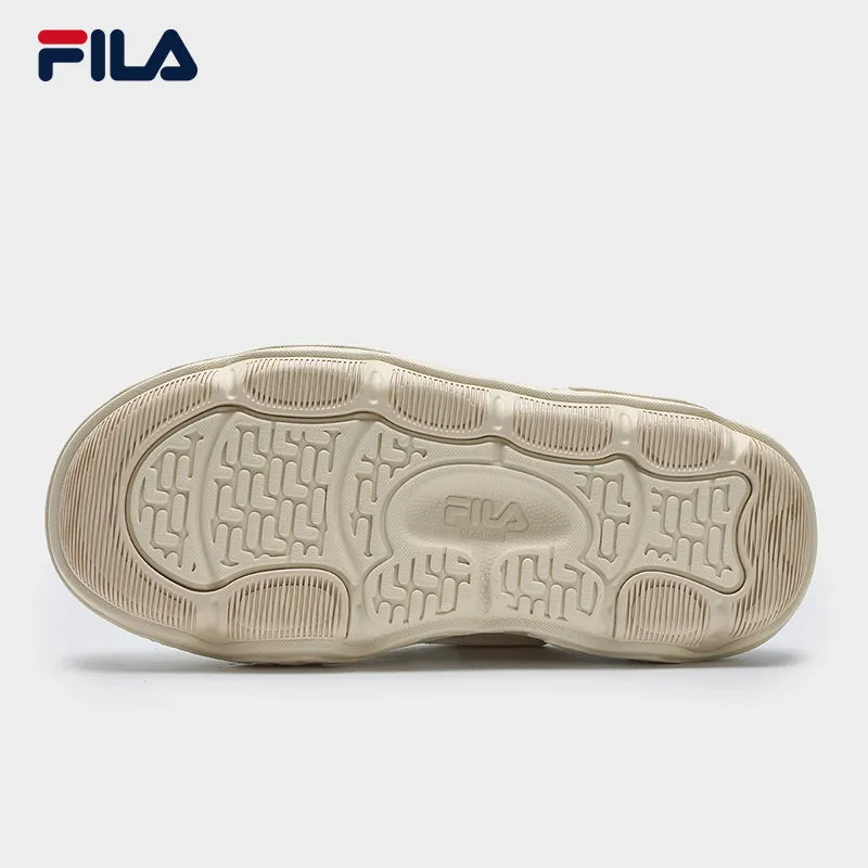 FILA CORE FASHION ORIGINALE Rock Mule Women Canvas Shoes (Black / Cream White)