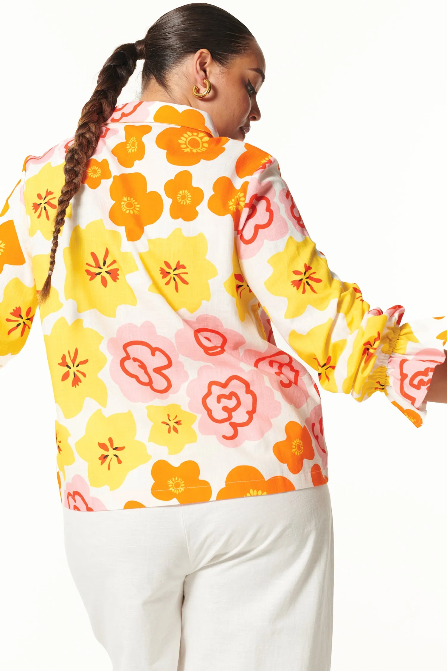 Jagger Floral Shirt - Curve