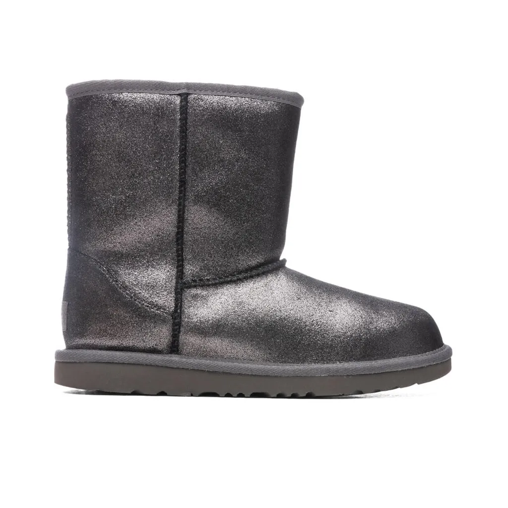 Kids Classic II Boot Metallic Glitter - Metal