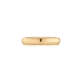 KWIAT Classic Half Round Men's Band in 18K Yellow Gold