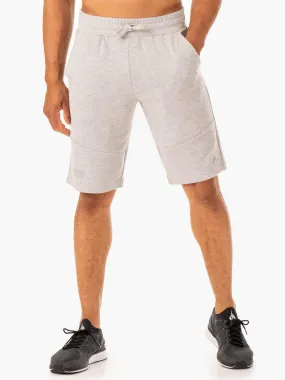 Limitless Track Short - Grey Marl