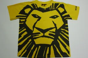 Lion King Broadway Musical Y2K Big Print Disney Presents Promo T-Shirt