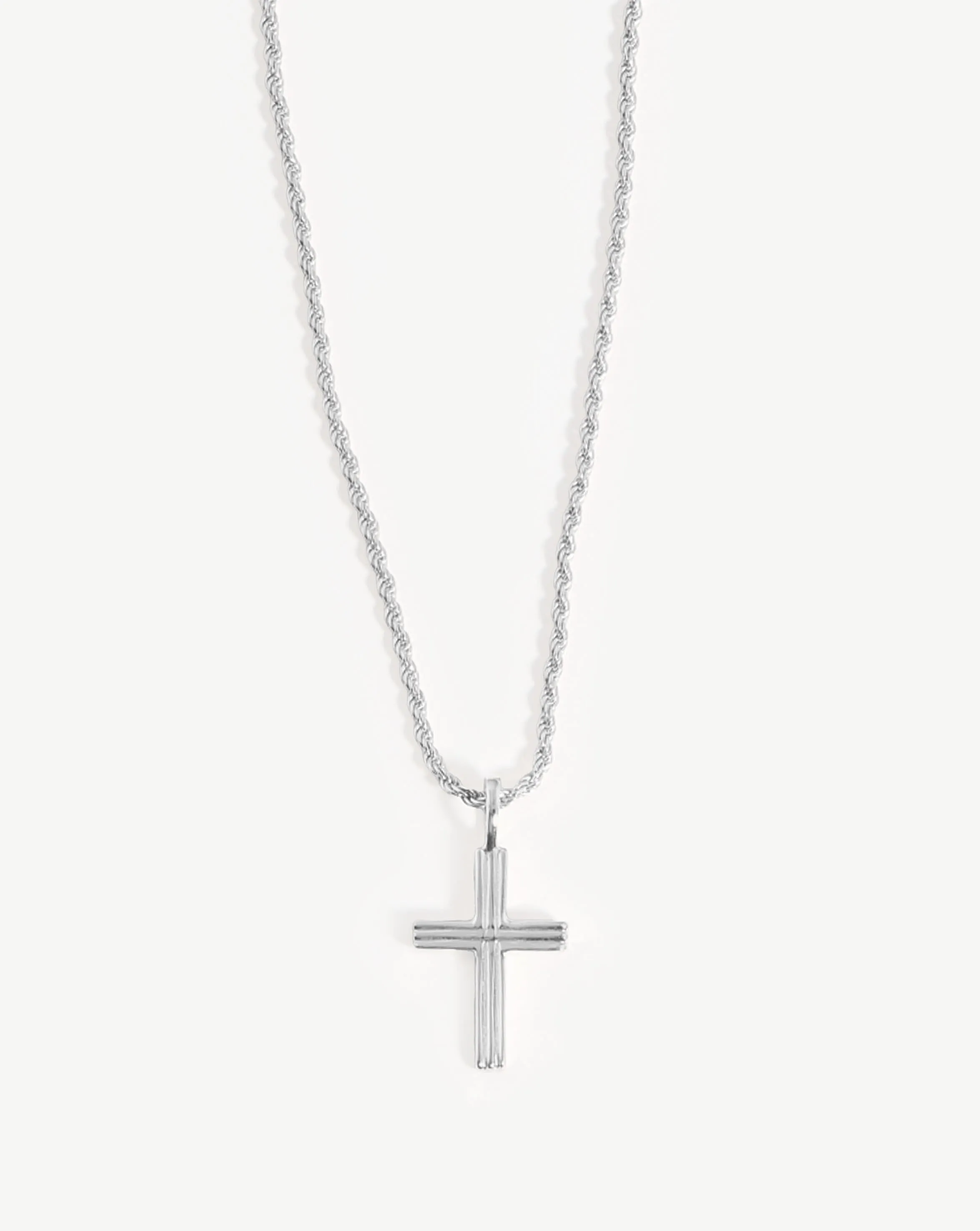 Lucy Williams Classic Cross Long Necklace