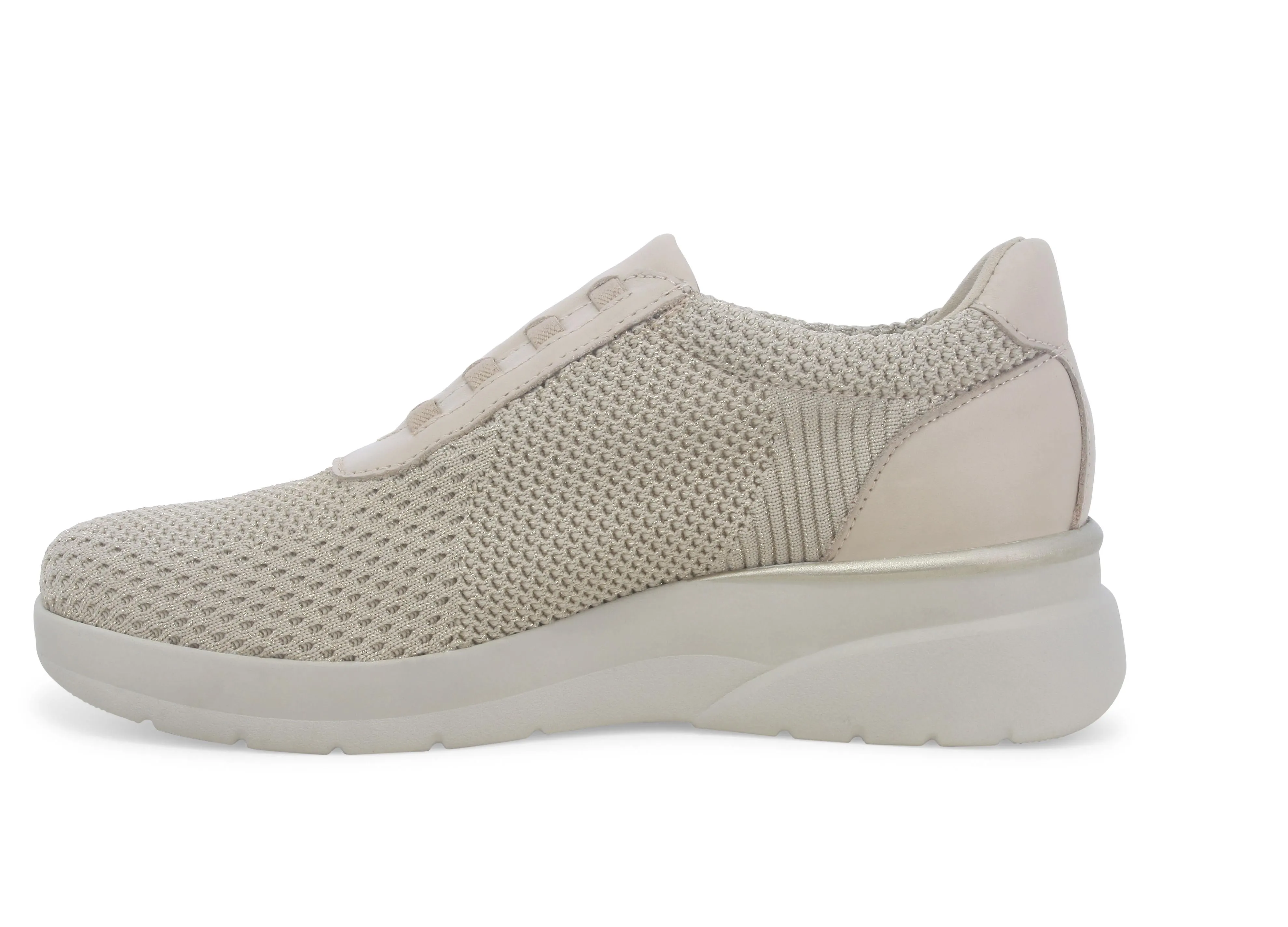 Melluso Donna Scarpa Bassa Senza Stringhe in Tessuto Stretch