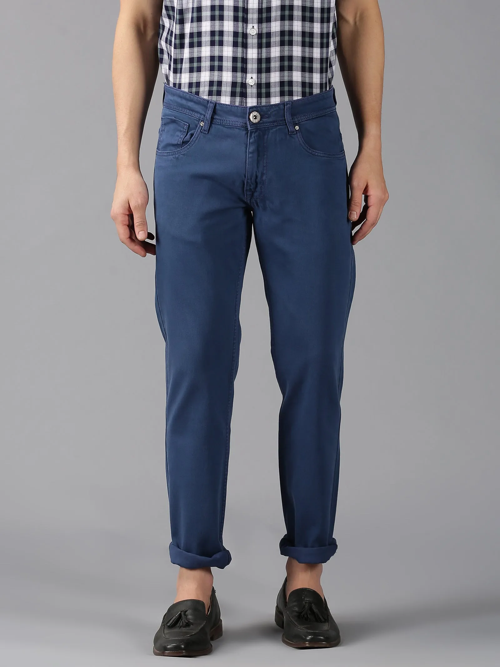 MEN'S BLUE SLIM FIT JEANS