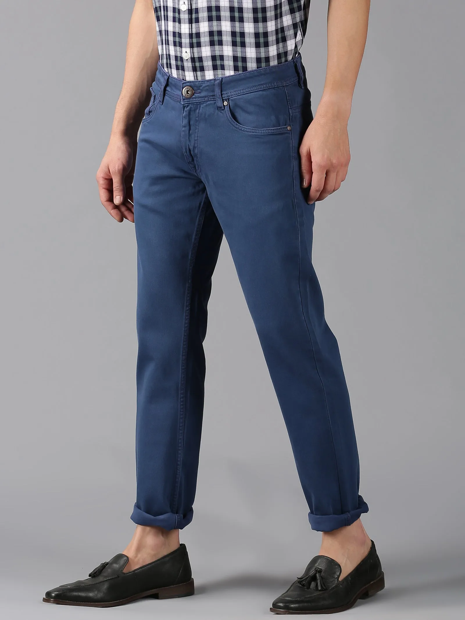 MEN'S BLUE SLIM FIT JEANS