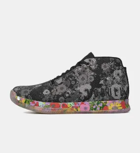 Men's Floral Mid Court Trainer