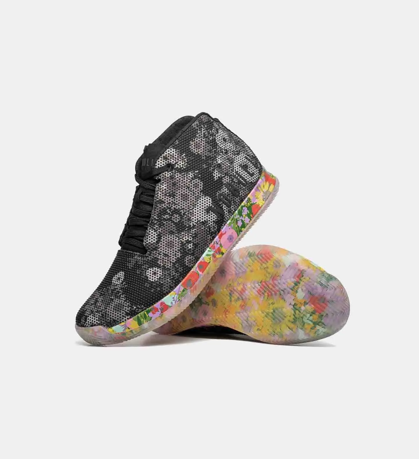 Men's Floral Mid Court Trainer