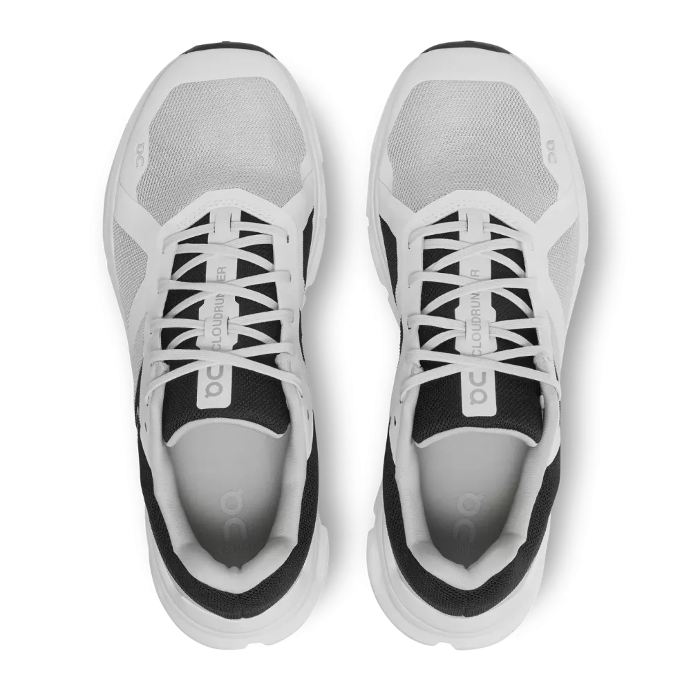 'On Running' Men's Cloudrunner - Glacier / Black