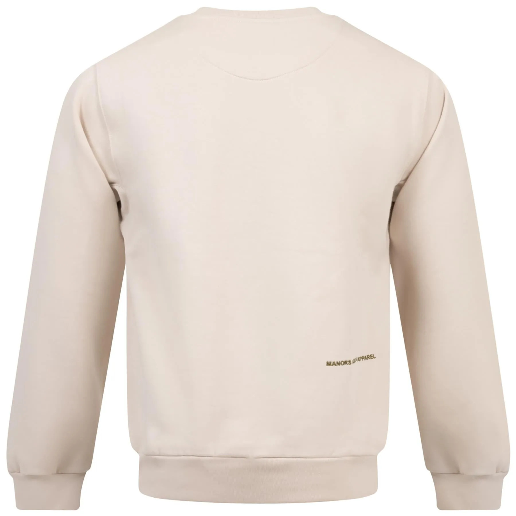 Organic Cotton Course Pullover Sweatshirt Sand - SS24