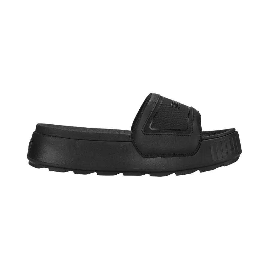 Puma women's slipper with wedge Karmen Slide 389073-01 black