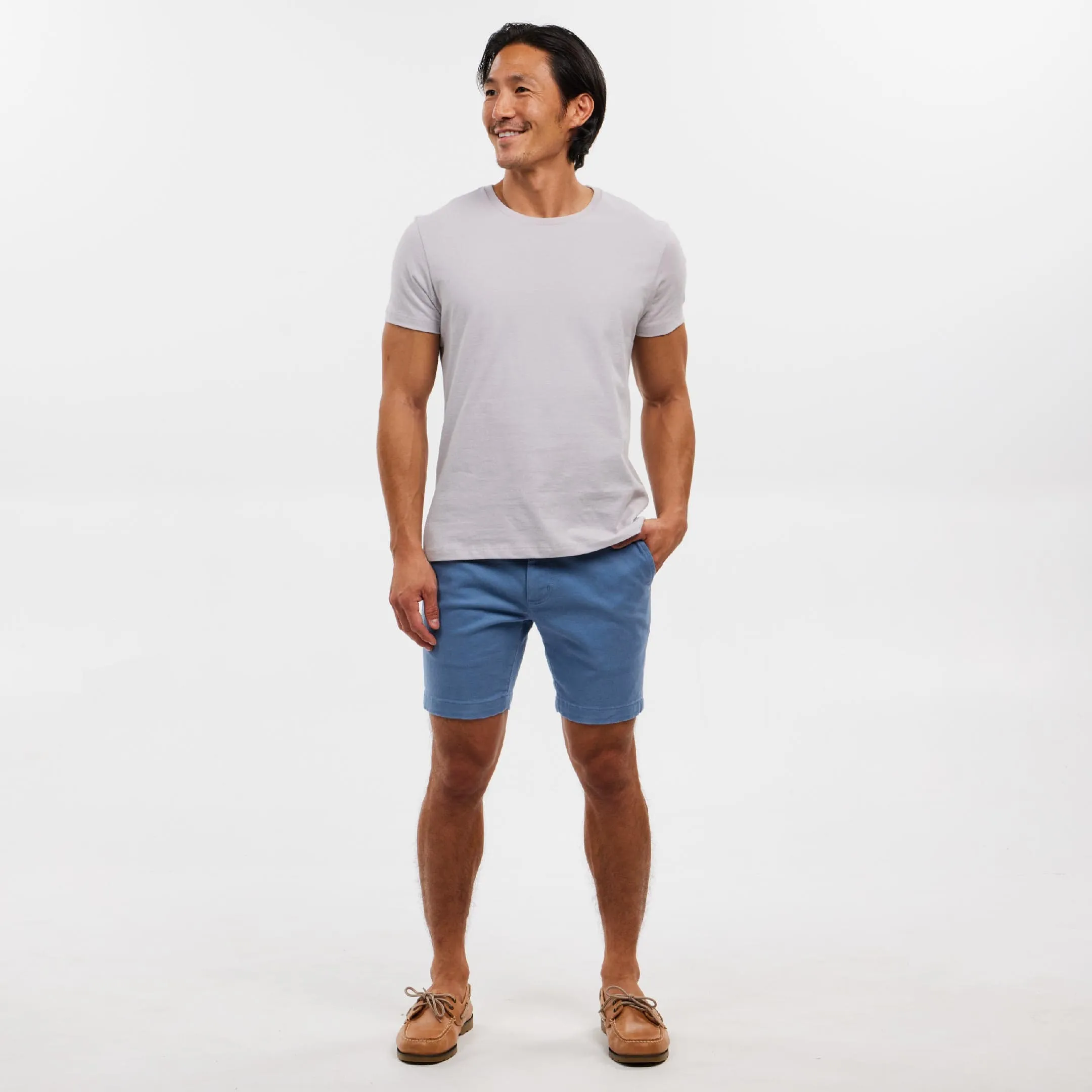 Riverbank Stretch Washed Chino Short