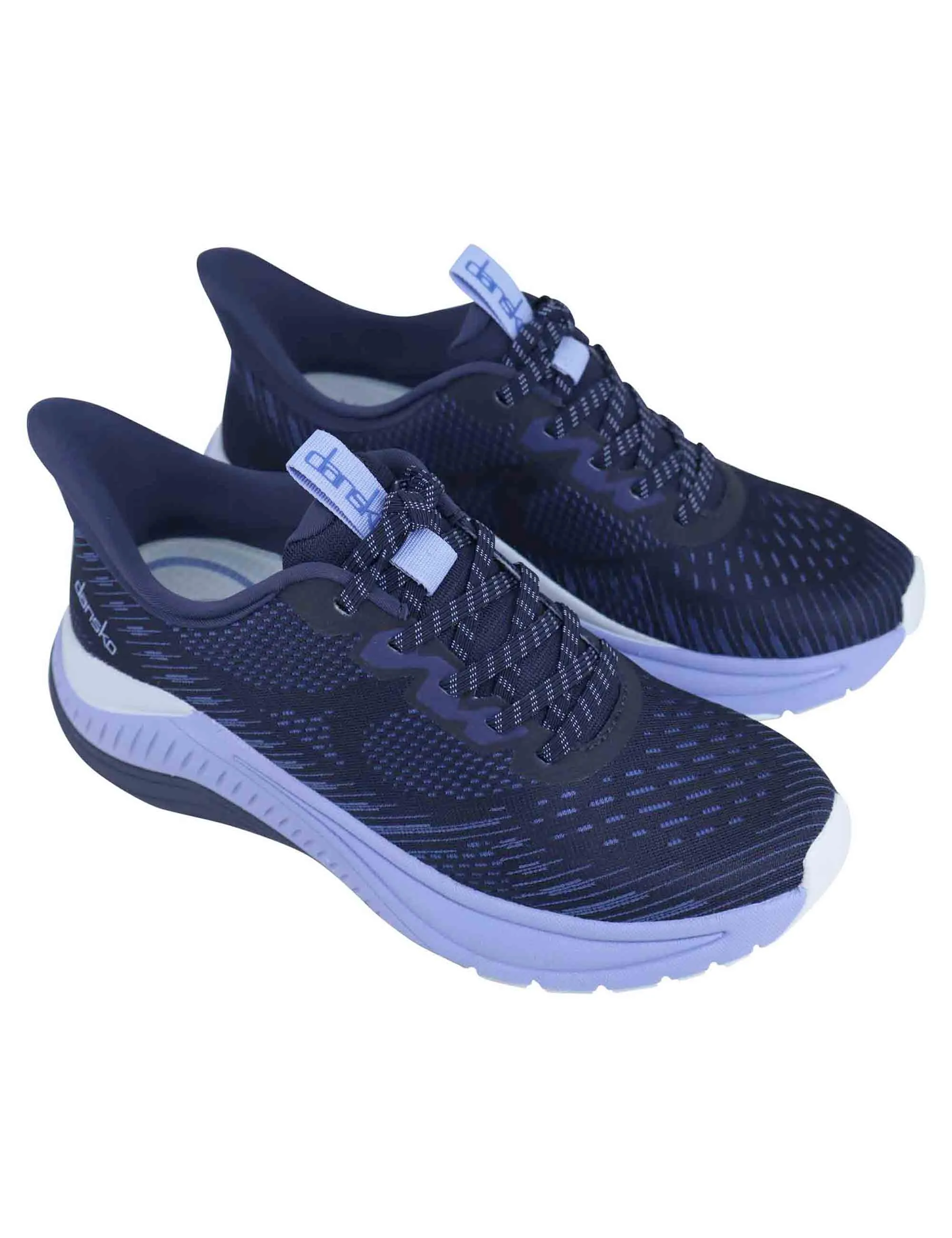 Sneakers donna Mesh in tela blu