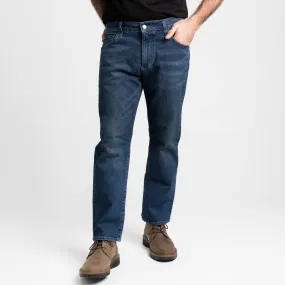 Straight Fit Deep Sea Wash Essential Jeans