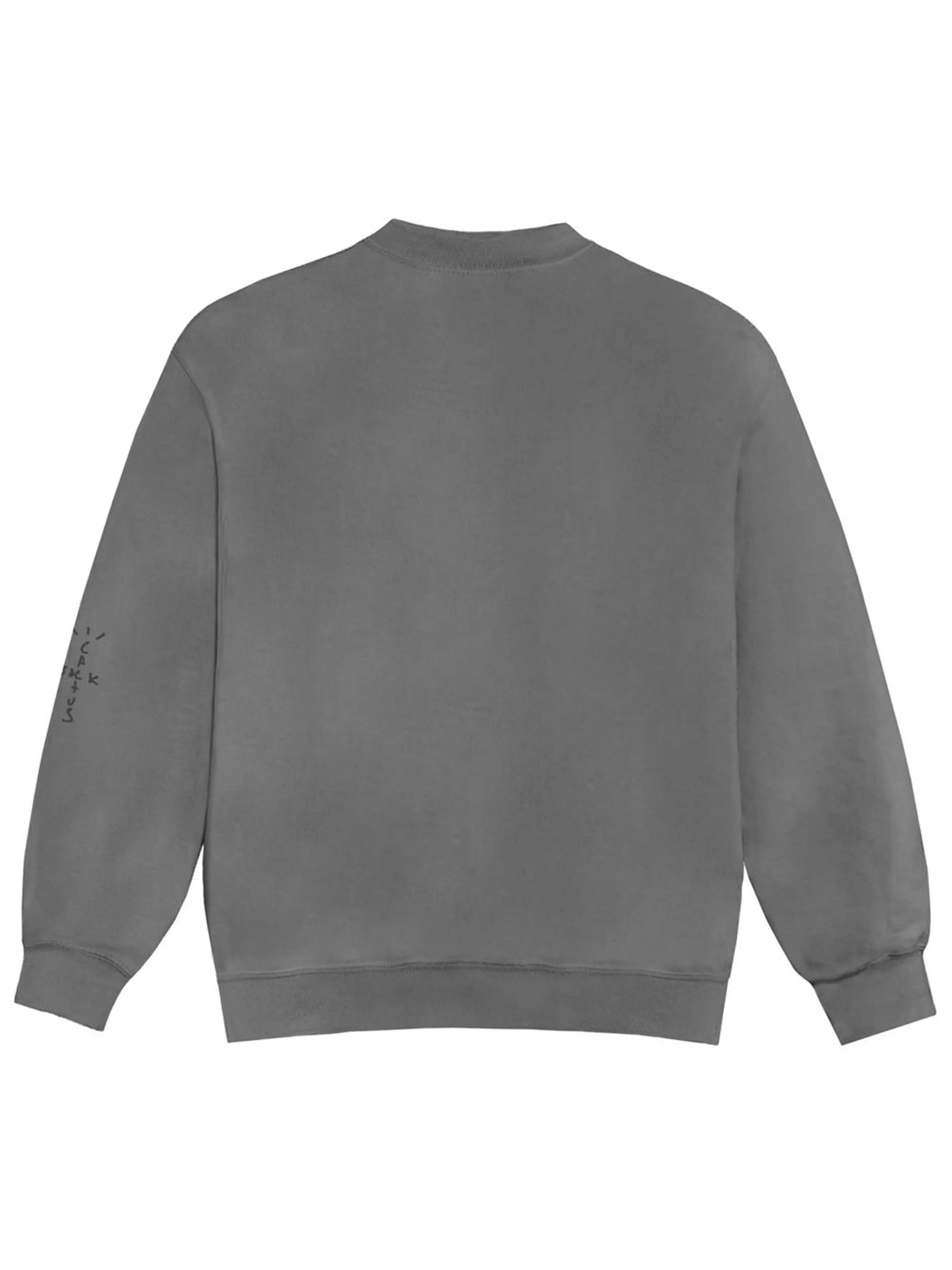 Travis Scott PS Classic Crewneck Washed Grey