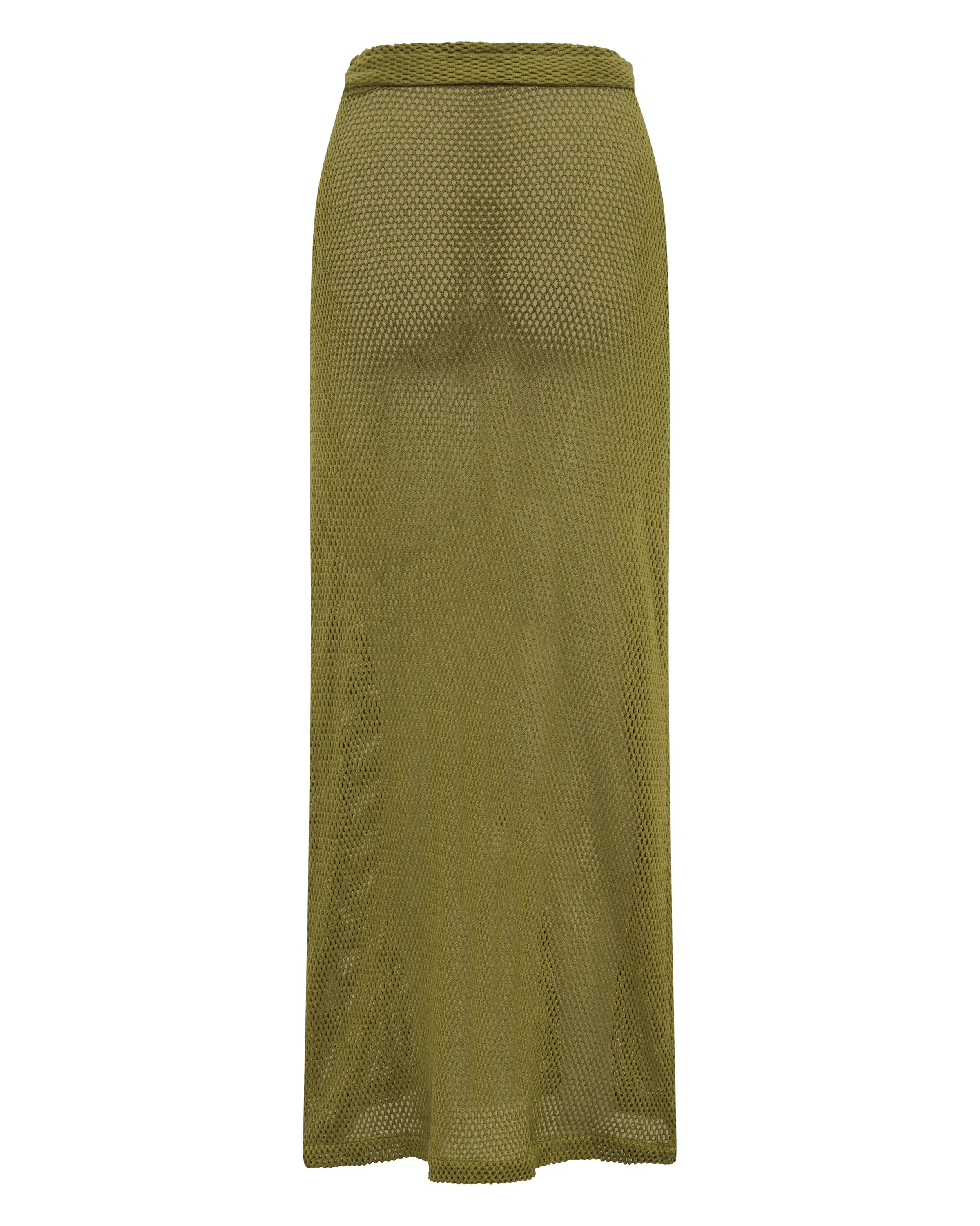 Verona Wrap Skirt - Pistachio