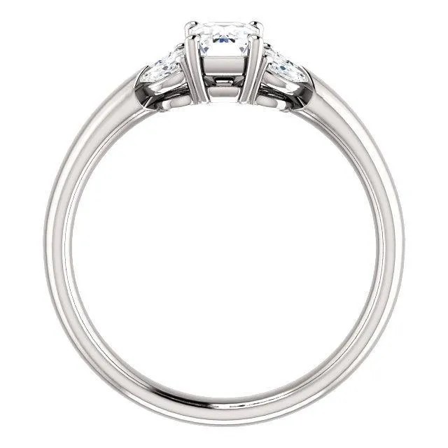 Virani Classic Five-Stone Diamond Engagement Ring