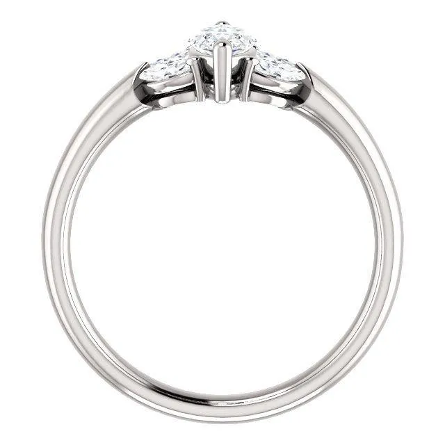 Virani Classic Five-Stone Diamond Engagement Ring